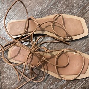 Billini wrap up sandals
